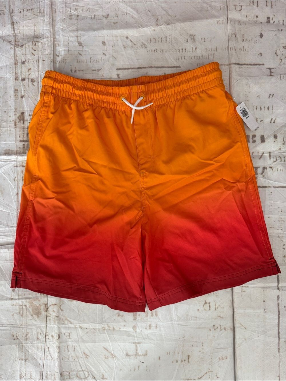 NWT Youth XXL (18) Old Navy Swim Shorts, ombré board shorts